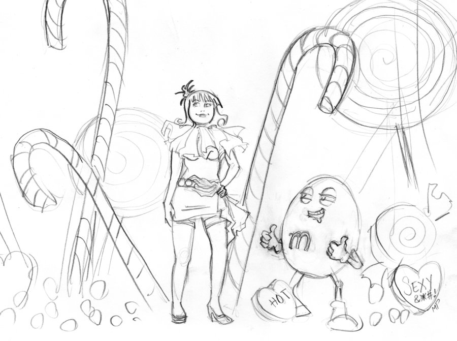 900x671 In The Candy Forest By Mad Yeti