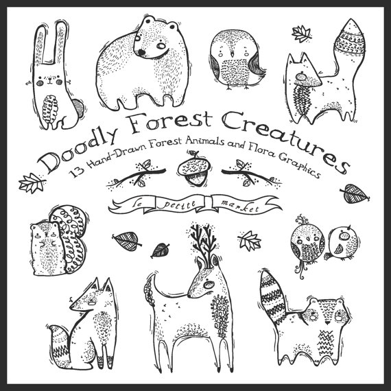 570x570 Drawn Forest Cute