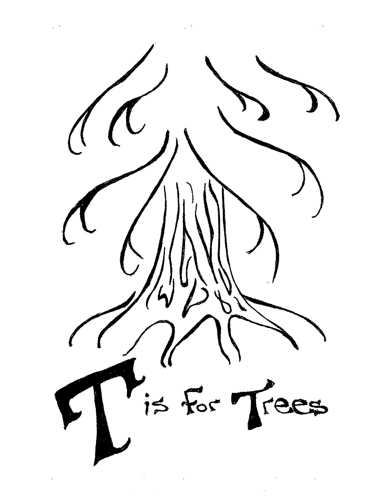 1275x1650 Forest Alphabet Wildstands