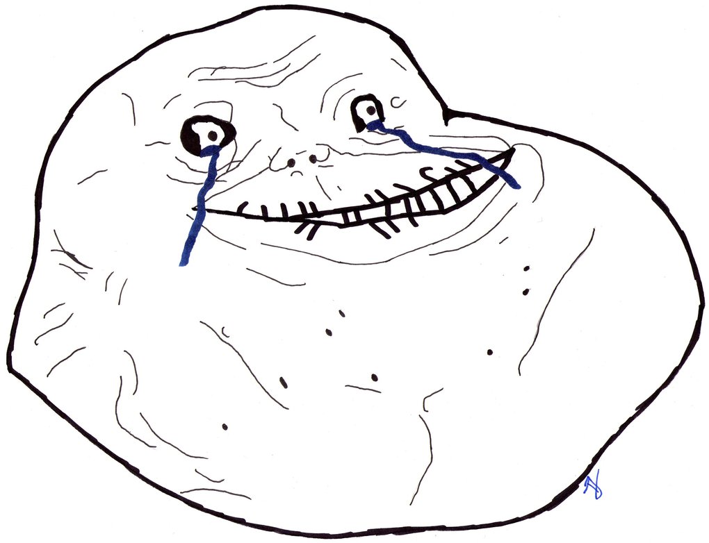 1020x782 Forever Alone By Stalkerchen