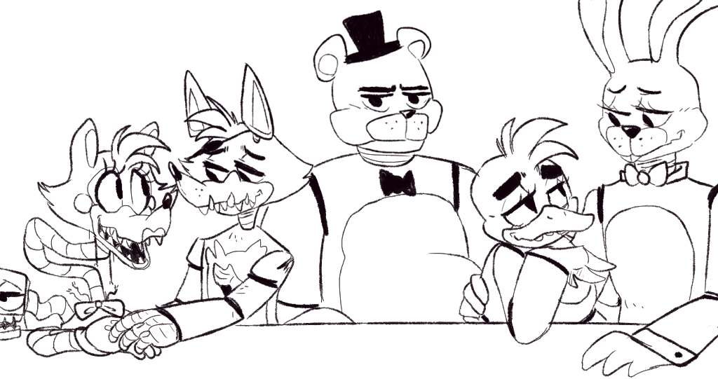 1024x541 Freddy Is A Forever Alone By Marlartsce