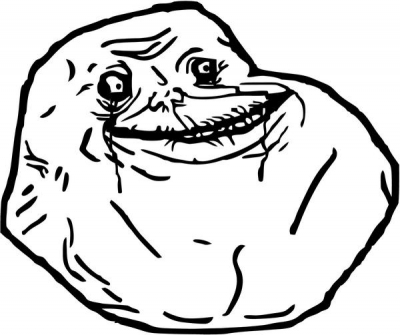 400x335 Alone Lonely Guy Internet Meme Vinyl Decal Sticker 1