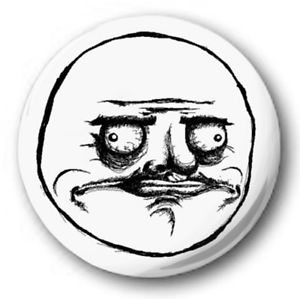 300x299 Me Gusta Meme 25mm 1 Button Badge