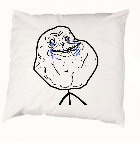 599x600 The Pillowcase Forever Alone Meme