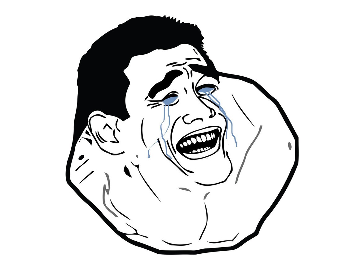 1152x864 Yao Ming Faces Forever Alone Meme White Background Wallpaper