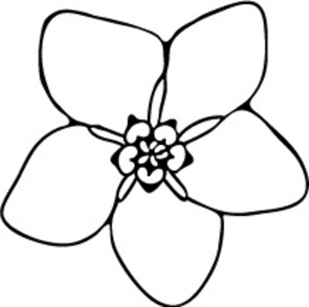 350x347 This File Includes Forget Me Not Flower Clipart, Rose Clipart,