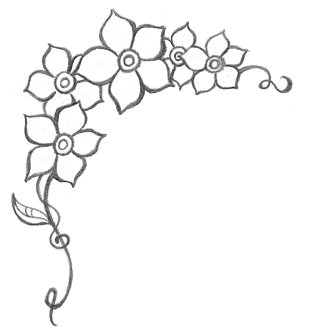 630x685 Forget Me Not Art