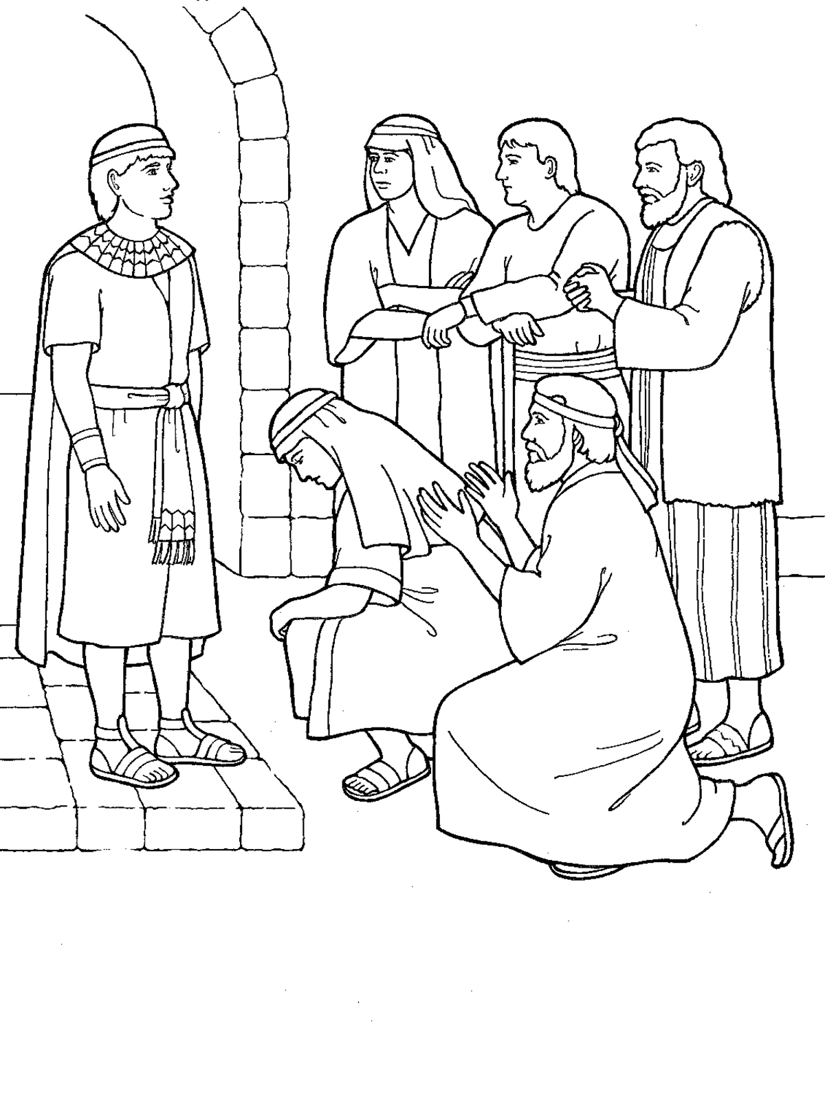 1200x1600 Joseph Forgives His Brothers