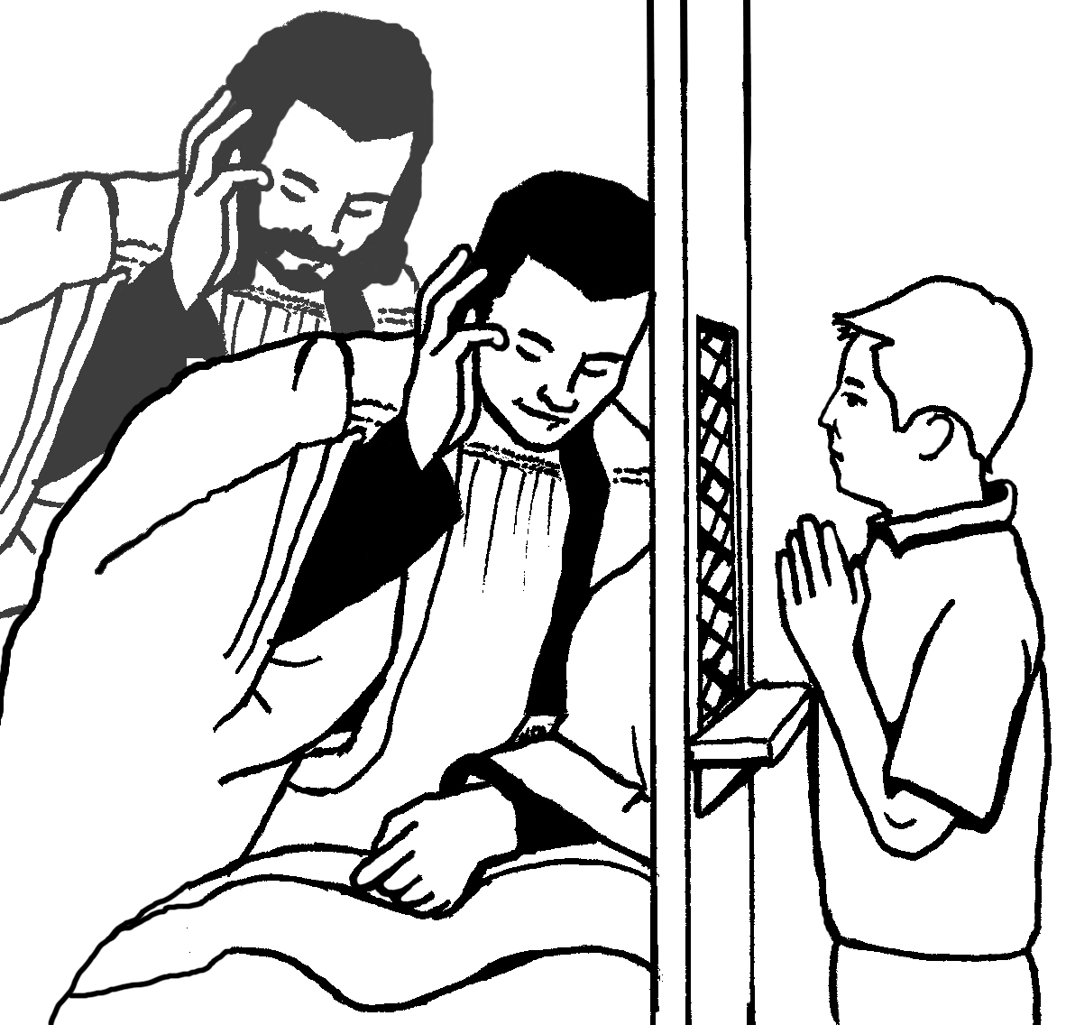 1182x1136 Coloring Pages For Catholic Sacraments Seven Sacraments Coloring