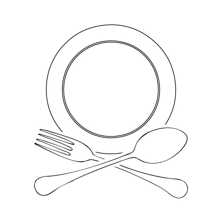 Fork And Spoon Drawing at GetDrawings | Free download