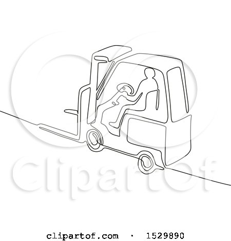 450x470 Royalty Free (Rf) Forklift Clipart, Illustrations, Vector Graphics