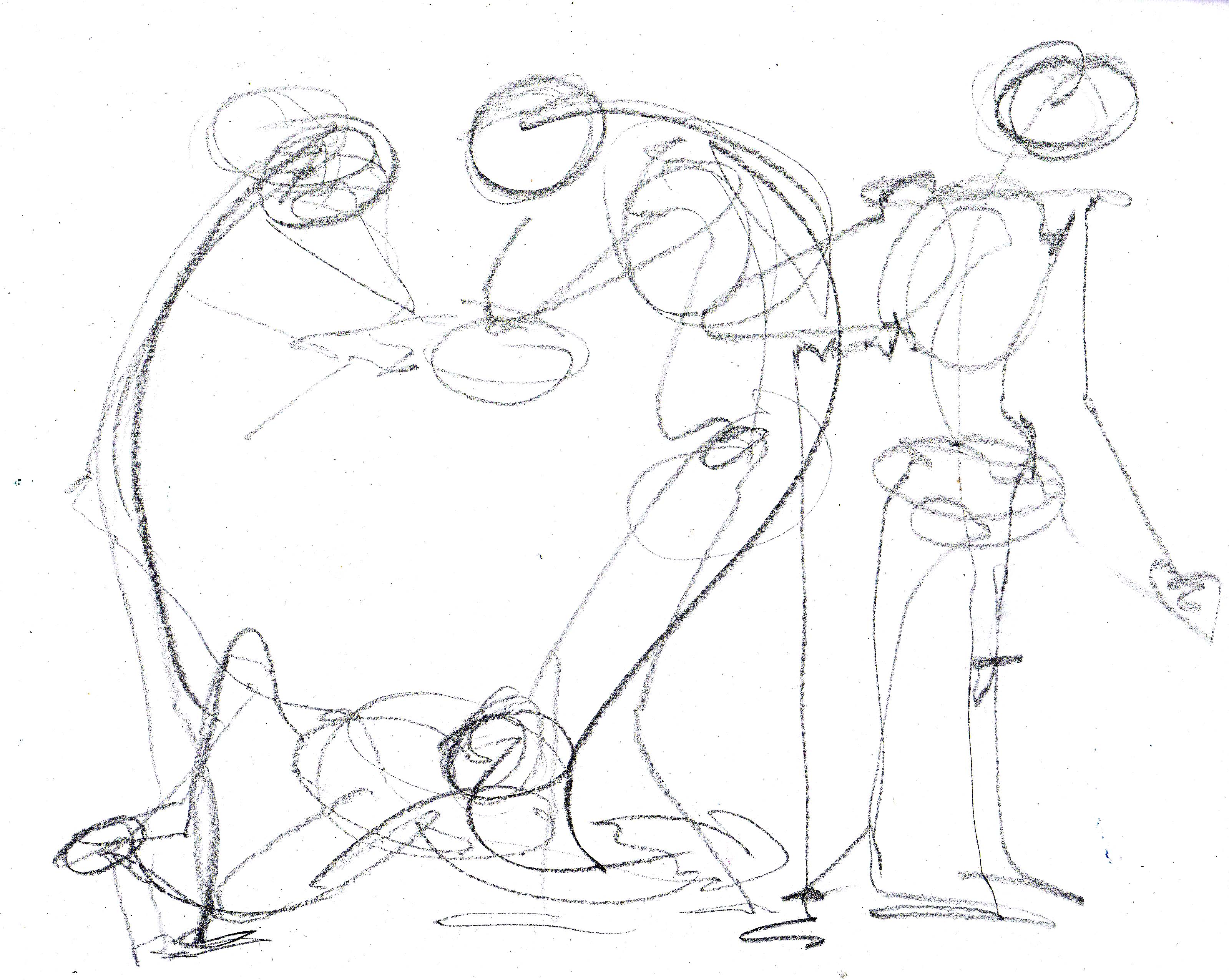 3198x2550 Drawing Notes Gesture And Finding The Underlying Armature