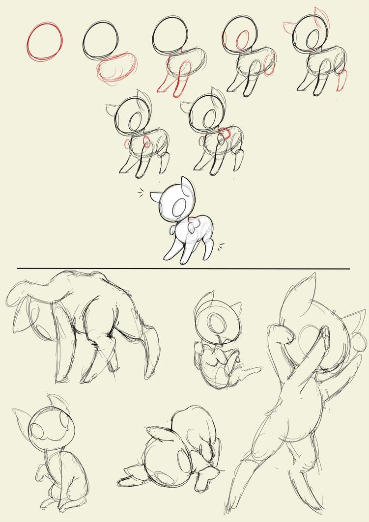 751x1063 Kobokin Lamb Form Drawing Guide By Juvialle Desenho