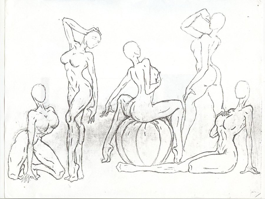 900x677 Samples Of A Female Form By Elguason