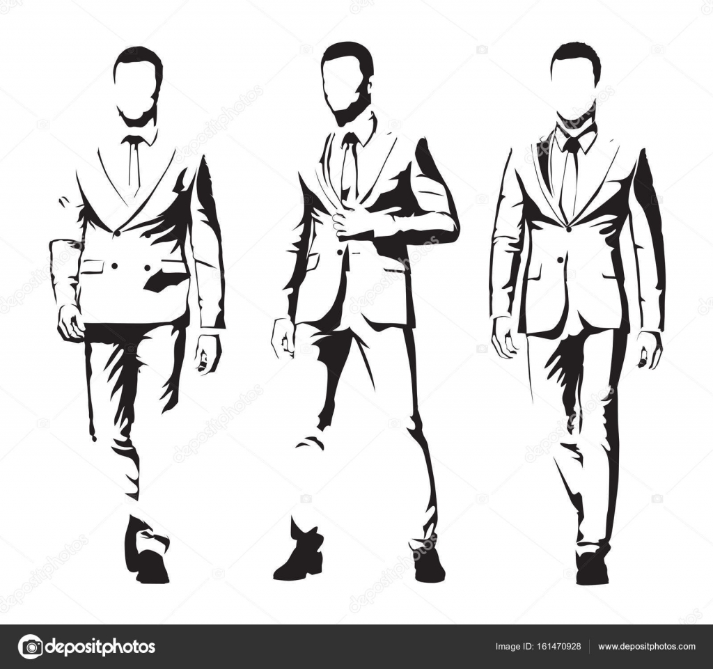 1024x961 Businessmen In Suits, Standing Adult People In Formal Dress, Abs