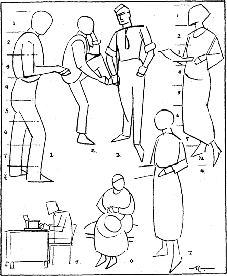 450x547 How To Block In Figures, Forms, Masses With The Following Blocking