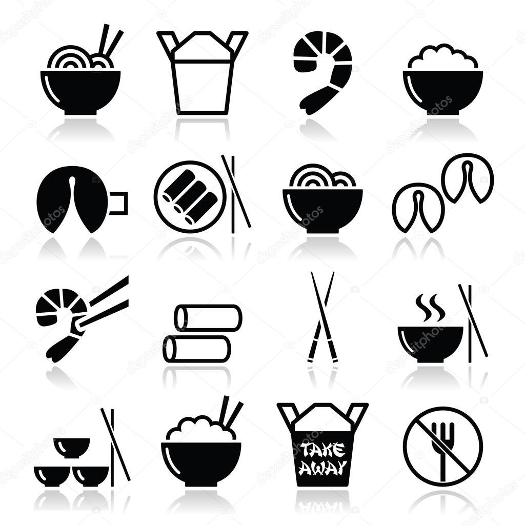 1024x1024 Chinese Take Away Food Icons