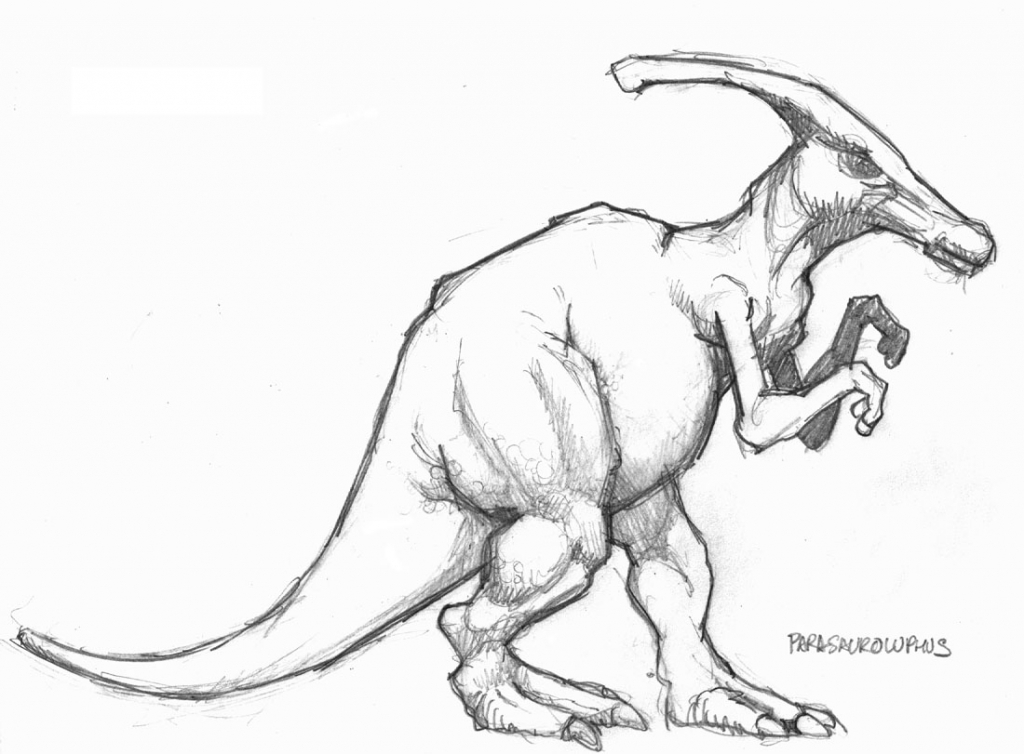 1024x754 Drawing Of Dinosaurs Best Photos Of Realistic Dinosaur Drawings