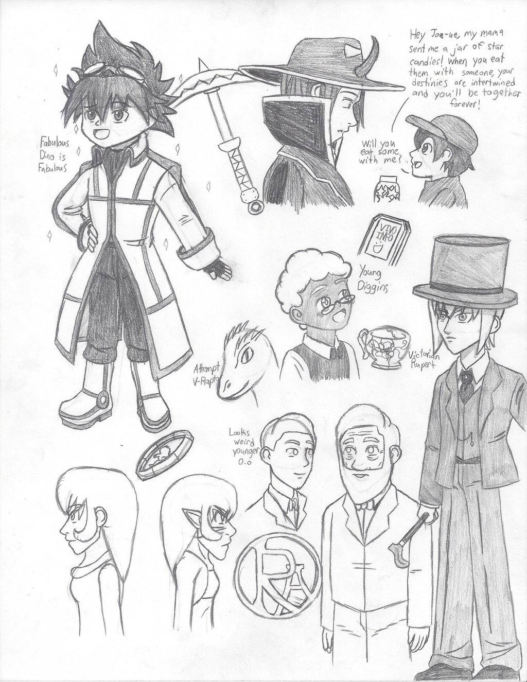 1024x1325 Fossil Fighters Doodles By Magmared