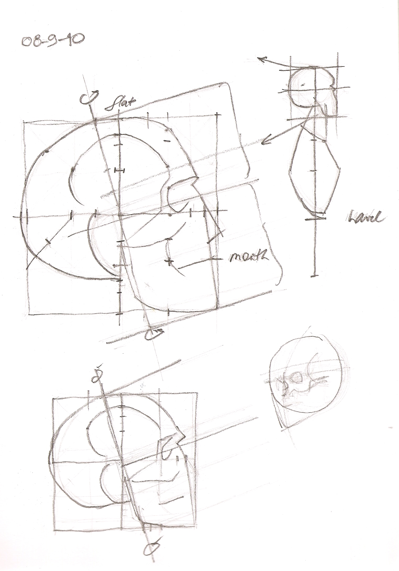1523x2181 Drawing Class. Session 6. Portraitself Portrait. Gasp!