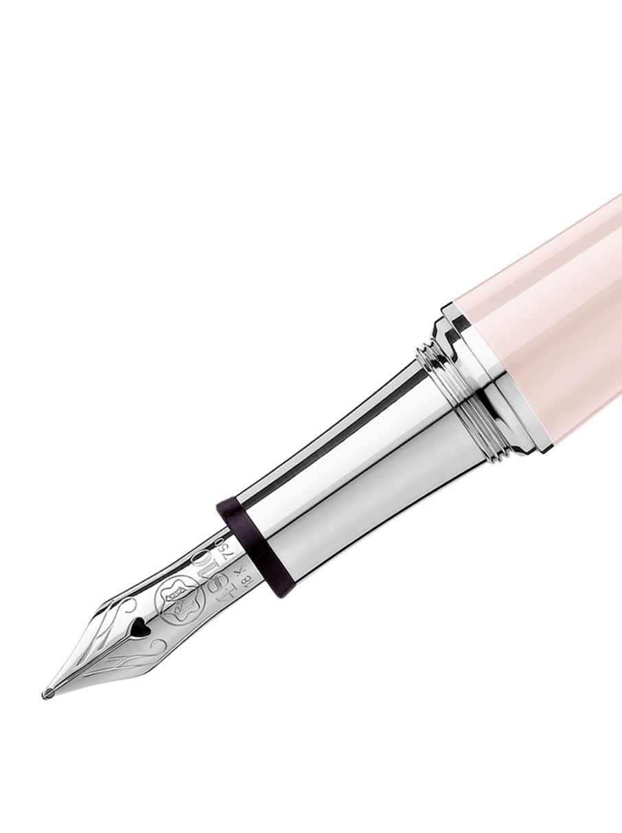 906x1212 Montblanc Muses Poudre Fountain Pen 115240 Rotap