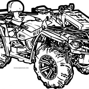 300x300 Coloring Pages Of Quad Copy Four Wheeler Coloring Pages