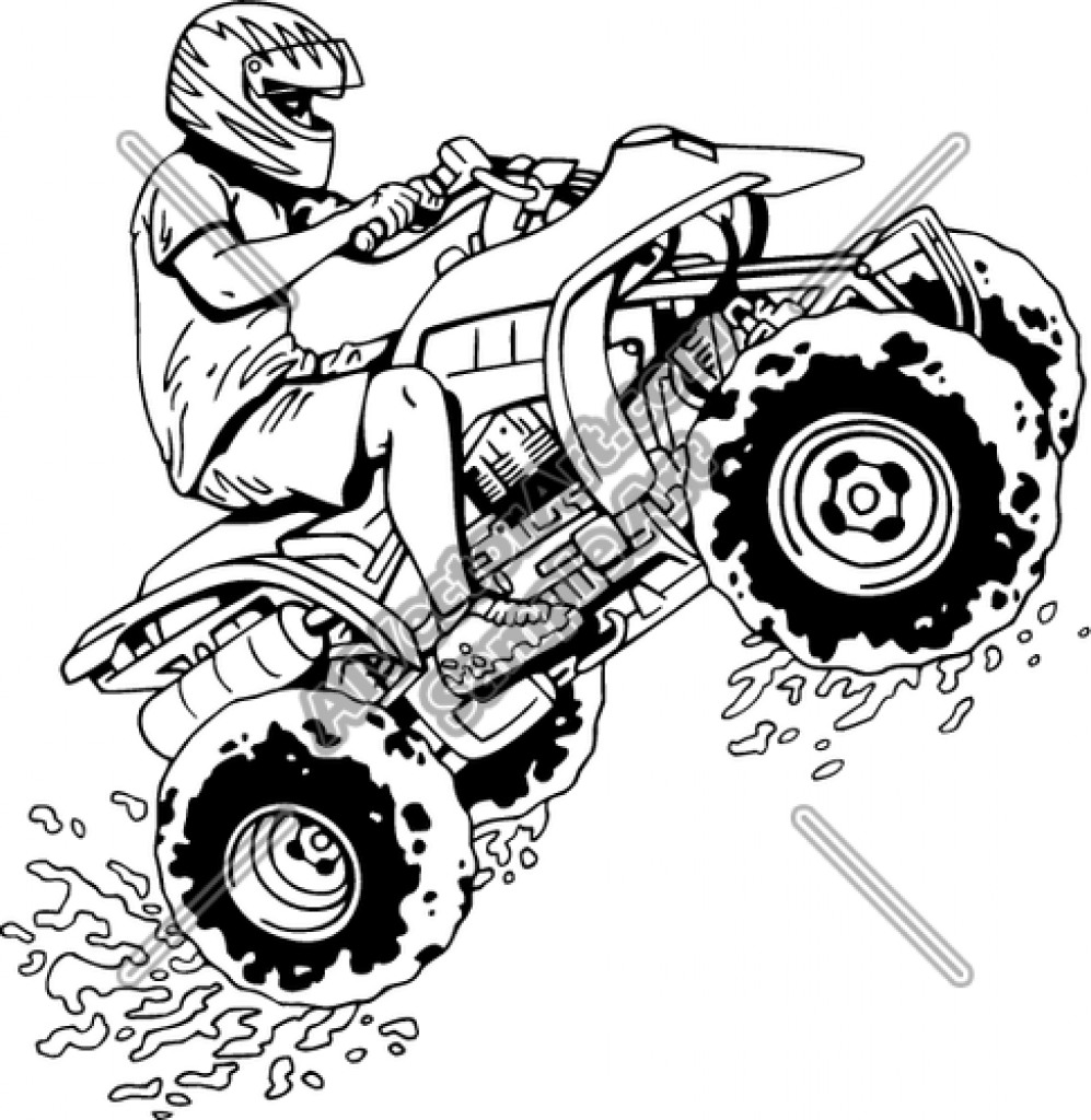 997x1024 Four Wheeler Clipart Group