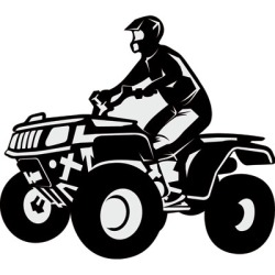 250x250 Atv Silhouette Cliparts