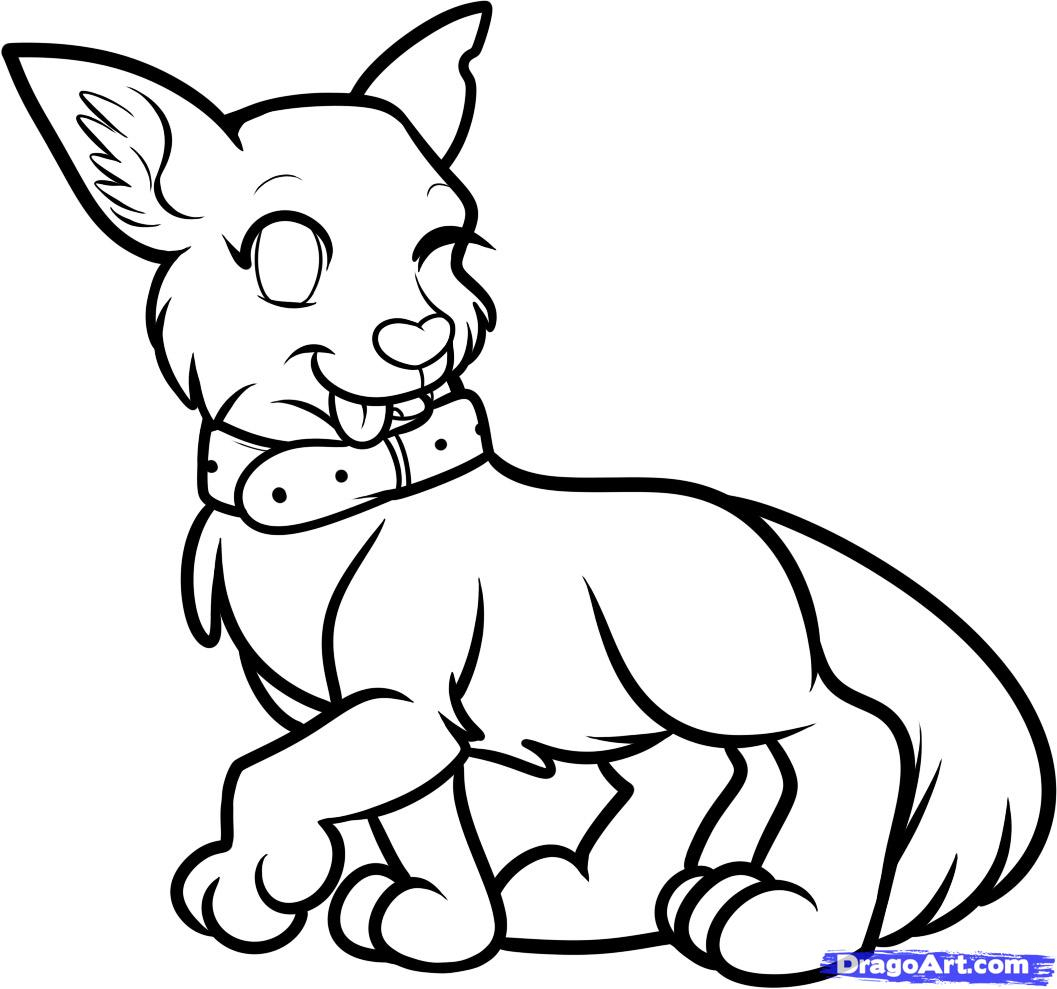 1057x989 Animal Anime Drawings How To Draw An Anime Fox, Stepstep, Anime