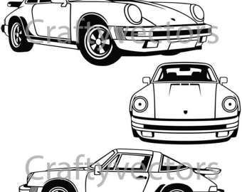 340x270 Ford Mustang Fox Body Vector Svg Cut File