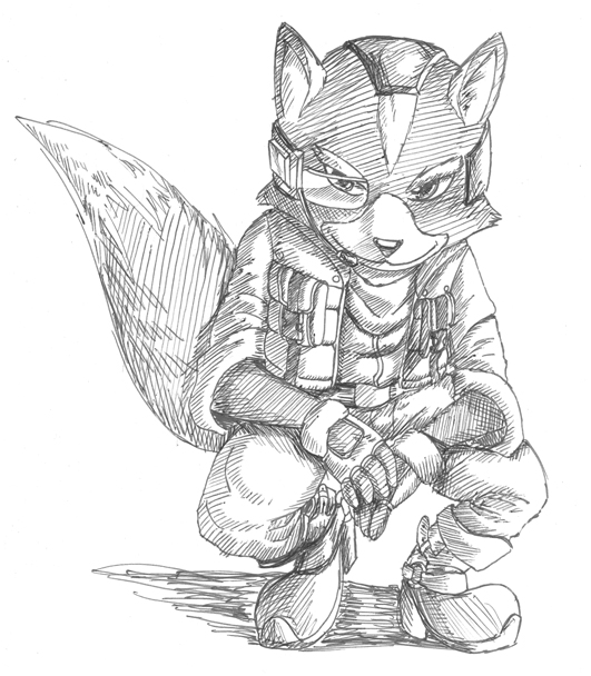 531x608 Starwing Fox Mc Clood By Mot Karma