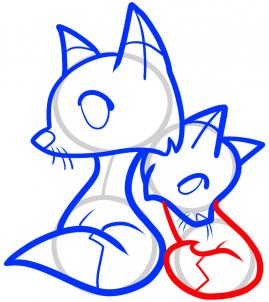 269x302 How To Draw How To Draw Foxes For Kids