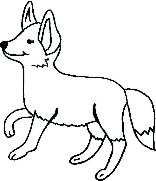 652x760 Red Fox Coloring Pages Fox Coloring Pages Photo Coloring Pages