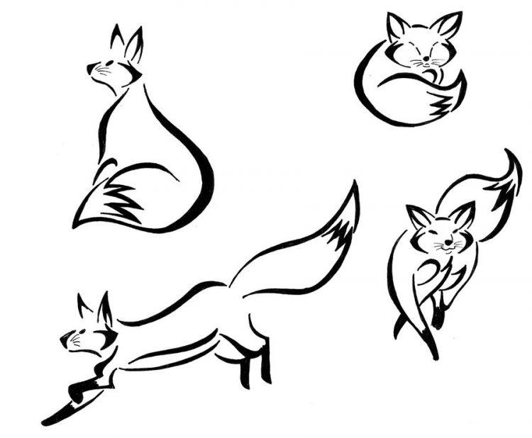 Fox Drawing Images at GetDrawings | Free download