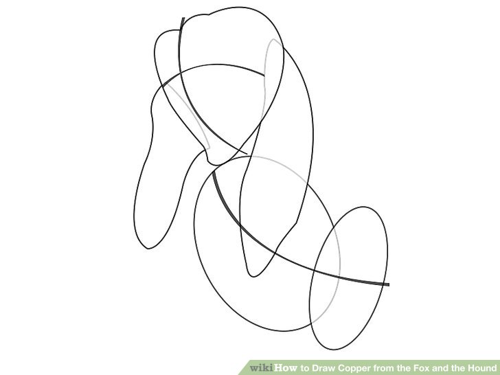 728x546 How To Draw Copper From The Fox And The Hound 8 Steps