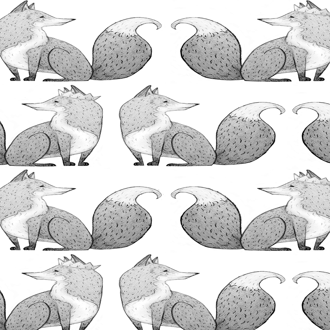 1080x1080 Mr. Fox Wallpaper Project Nursery