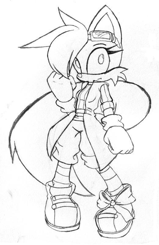 521x800 Sonic Fanart Images Tails' Girl Hd Wallpaper And Background Photos