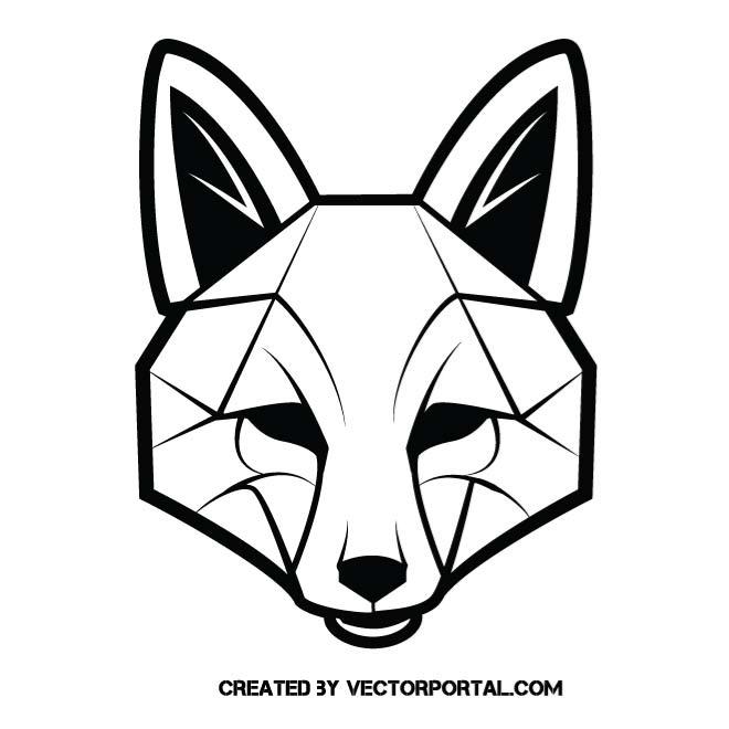 660x660 Fox Mascot Vector