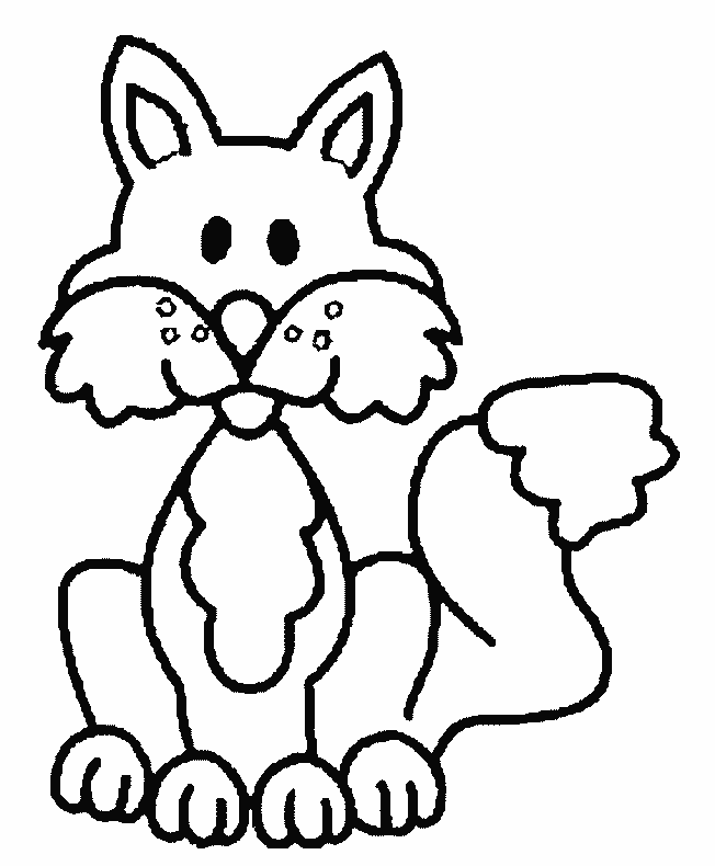 652x790 Fox Face Coloring Page Fox Face Coloring Page