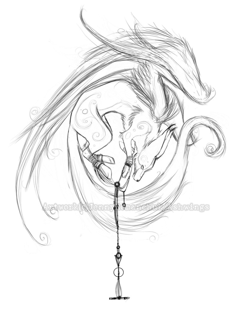 800x1061 Fox Fire Lineart By Ashwings