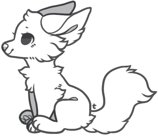 513x446 Fox Lineart By Tealea