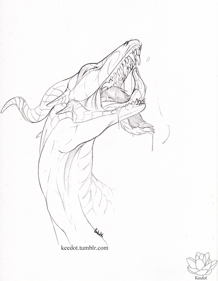 700x900 Pencil Sketch Sampler Foxswallow [Vore] Weasyl