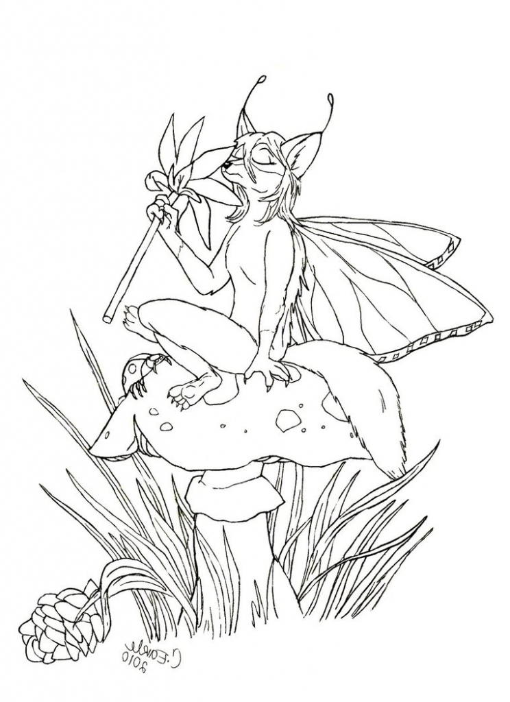 744x1024 Simple Line Art Drawings Fairy Fox Simple Lineart Raph1966