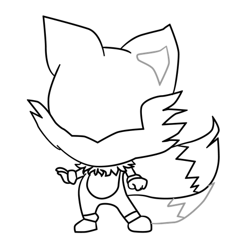 500x500 Fox Tail Animemanga How To Draw