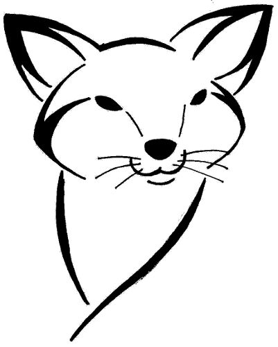 Foxes Drawing
