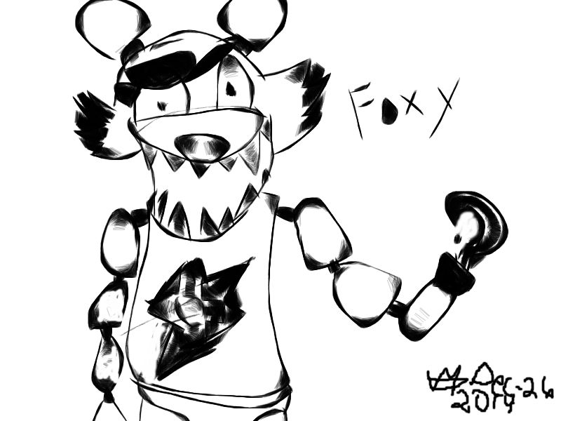 800x600 Foxy Drawing By Rigbylover