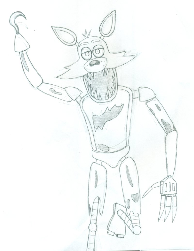 800x1034 Foxy The Pirate Fnaf By Yojama