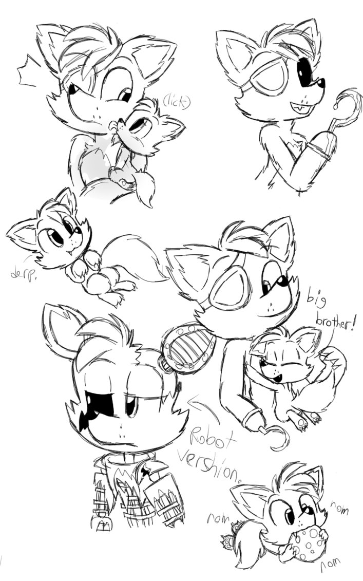707x1131 Fnaf Foxy Sketches By Sarah15378