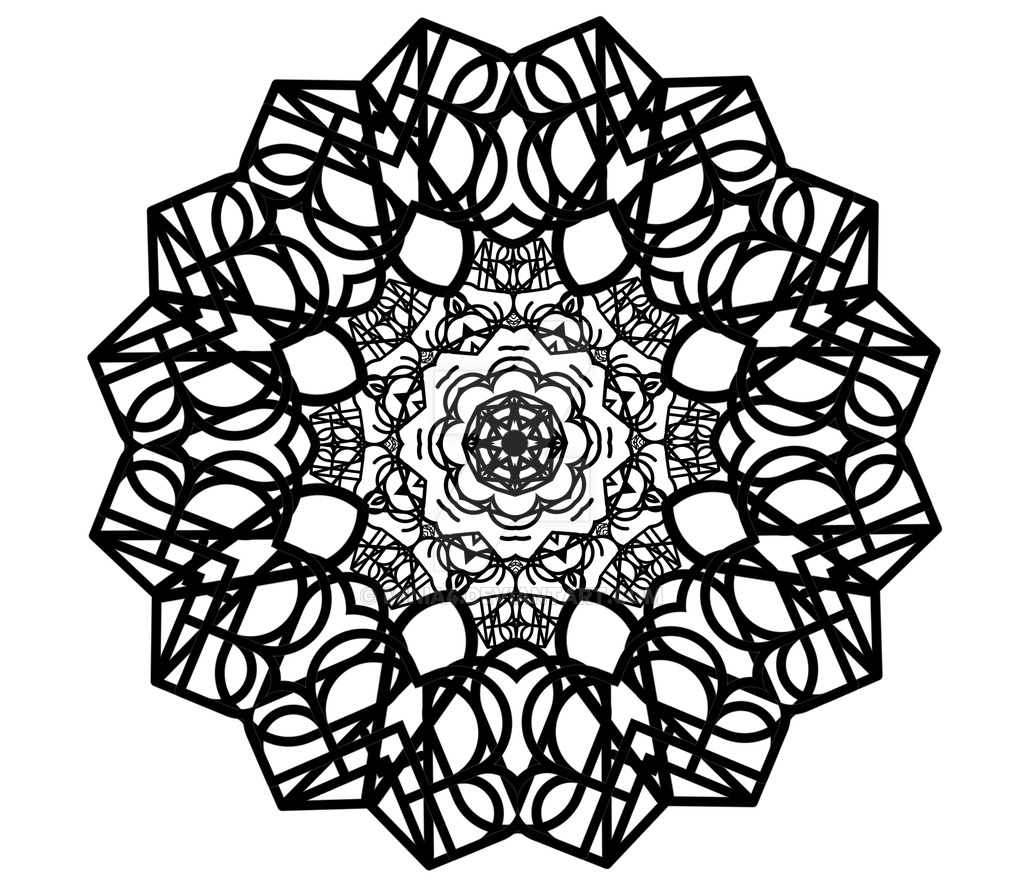 1024x893 Fractal Mandala By Minia4