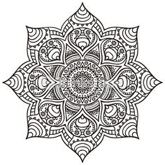 236x236 Mandala. Just Need To Do Something With White Spaces In
